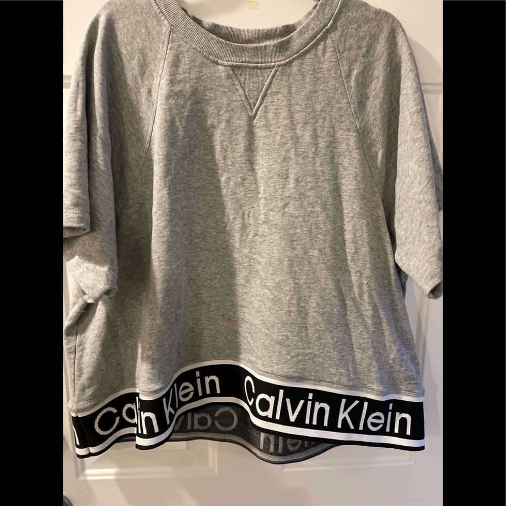 (2/$30) Calvin Klein Performance Sweatshirt Tee